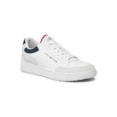 Tommy Hilfiger TH BASKET CORE RWB bílá FM0FM04730