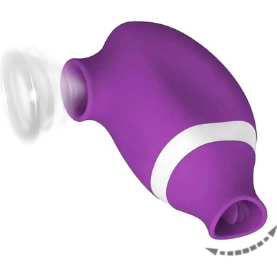 BASIC X podtlakový stimulátor klitorisu 2v1 fialový