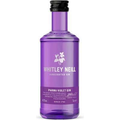 Whitley Neill Parma Violet Gin 43% 0,05 l (holá láhev)