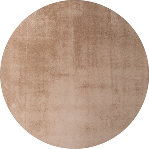 Ayyildiz Бежов кръгъл килим ø 120 cm Joy 1400 - Ayyildiz Carpets (JOY1201201400BEIGE)