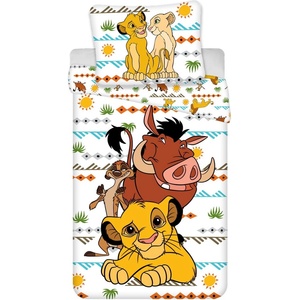Jerry Fabrics Памучно детско спално бельо за единично легло 140x200 cm Lion King Africa - Jerry Fabrics (23BS234)