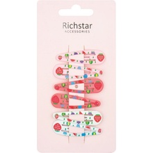 Richstar Accessories Sponky farebné s Jahôdkou 5 cm 6 kusov