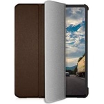 Macally Stand Case - полиуретанов калъф и поставка за iPad Pro 11 (2018), iPad Pro 11 (2020) (кафяв)