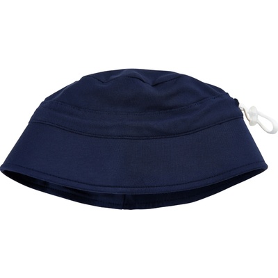 Detský letný bambusový klobúk proti slnku Dark Navy Minymo