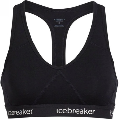 Icebreaker W's Sprite Racerback Bra Размер на сутиена: S / Цвят: черен