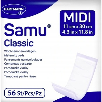 Samu Midi vložky porodnické 56 ks