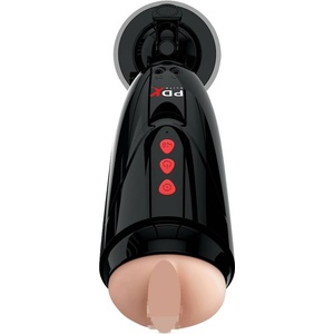 Pipedream Автоматичен мастурбатор с вакуумна основа MoanTech (17, 8 cm)