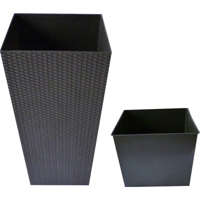 Prosperplast Rato Square 40/91,5l ratan hnedá DRTS400