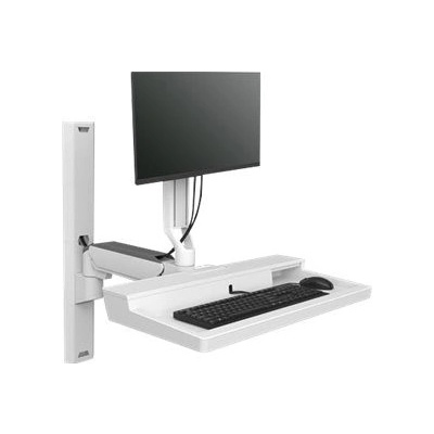 Ergotron CareFit™ Combo System bílý, nástěnný držák LCD, klávesnice+ myš (45-618-251)