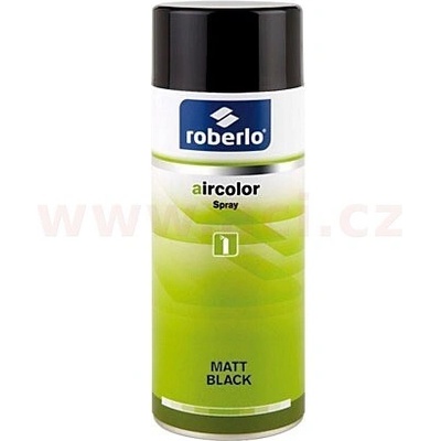 Roberlo Aircolor 400 ml matná čierna