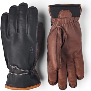 Hestra Ръкавици Hestra Wakayama 5 Finger Gloves - Navy / Brown - размер 9 (EU) (202-5014-0514)