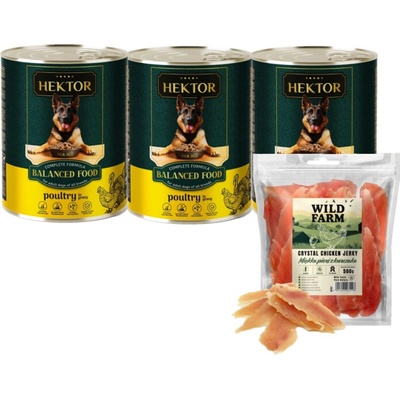 Hektor Drůbež 3 x 1240 g