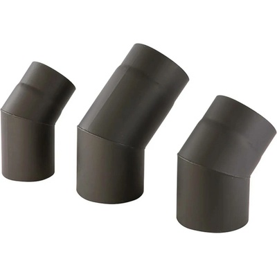 Kovo KRAUS Koleno kouřové 150mm / 90° silnostěnné 1,5mm – Sleviste.cz