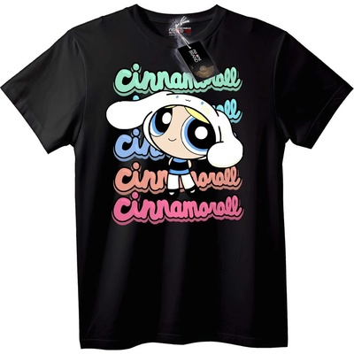 NOONEBRAND Тениска Cinnamoroll - XXS, Black