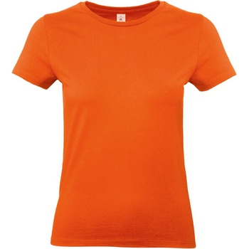 B&C Collection B&c 190 / Дамска тениска от плътен памук - оранжева s (01004t23501)