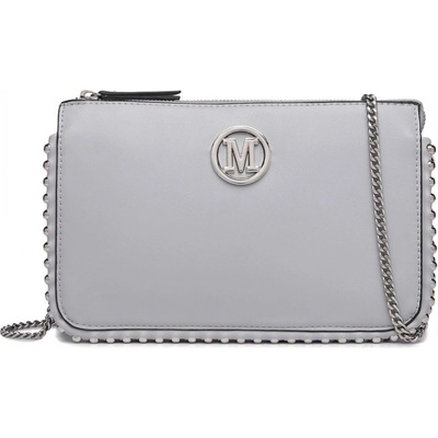 Miss Lulu crossbody chain around šedá