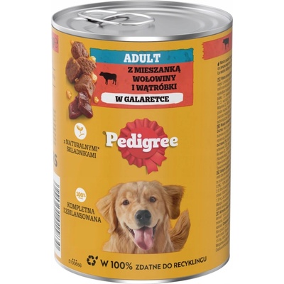 Pedigree Adult hovězí v želé 400 g