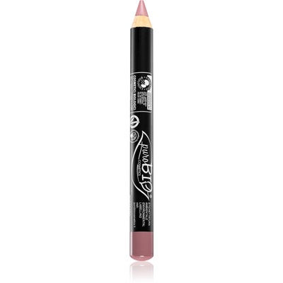 puroBIO cosmetics Pencil Lipstick многофункционални молив за очи, устните и скули цвят 24 Pink Rossetto 2, 3 гр