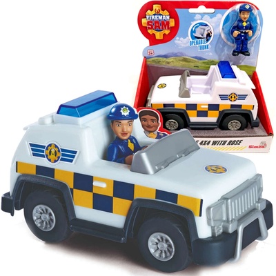 Simba Požiarnik Sam Policajný džíp 4x4 Mini figúrka