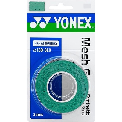 Yonex Mesh Grip 3 ks zelená