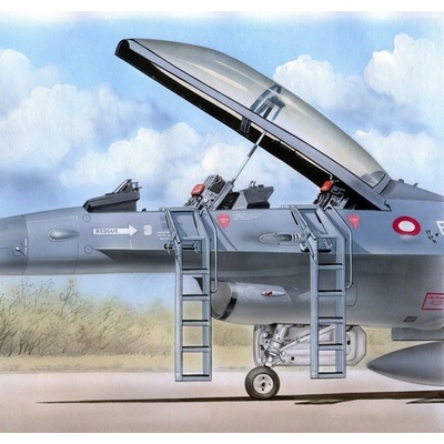 Plus Model Ladder F-16B/D 1:48