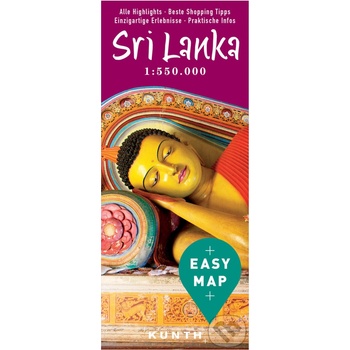 Sri Lanka Easy Map
