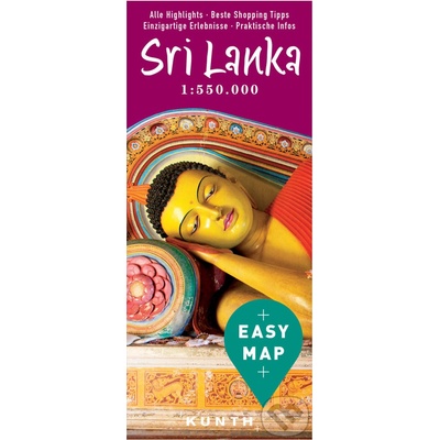 Sri Lanka Easy Map