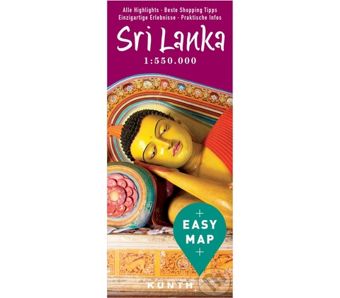 Sri Lanka Easy Map
