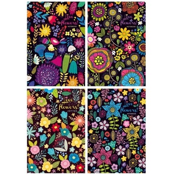 Тетрадка Bourgeois А5 80л Ред Гъвк К. LoveFlowers (1120014-202235-1788-1789-1790-17)