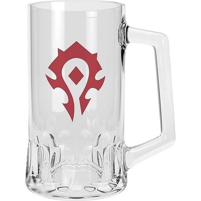 ABYstyle Skleněný půllitr World of Warcraft Horda 500 ml
