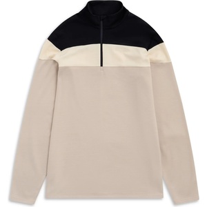 Bergans Мъжки вълнен пуловер Bergans Uldal Wool Half Zip Jumper - Bone White/Black/Creme - размер XXL (005-7471-0115)