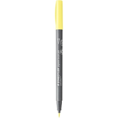 STAEDTLER Флумастер Staedtler Pigment Brush 371, пастжълт 105 (31656-А-ПАСТ.ЖЪЛТ)