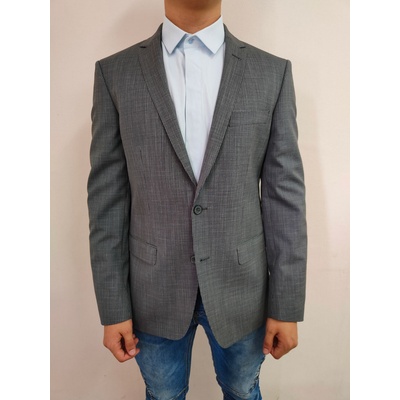 Marlane Мъжко елегантно сако в сив цвят MarlaneM-135 - Сив, размер 50 / L