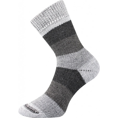 Boma Pruh spacie ponožky pruhy 02/sivá