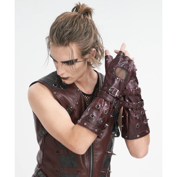 Devil fashion ръкавици devil fashion - Червени - ge03302