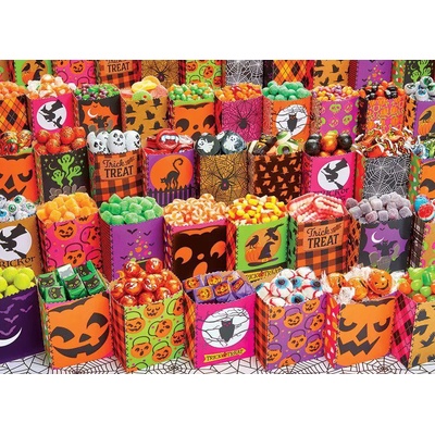 Cobble Hill - Puzzle Halloween Treats 500 - 500 piese