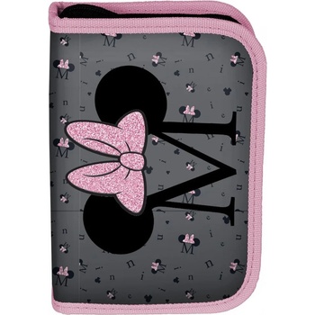 PASO Ученически несесер Paso Minnie - с 1 цип (DM22BB-001BW)