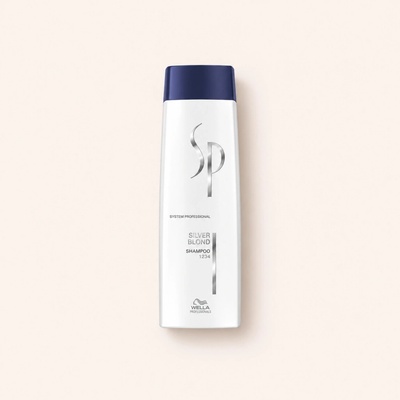 Wella Professionals SP Silver Blond šampon pro blond a šedivé vlasy 250 ml