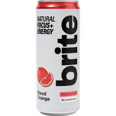 Brite Natural Focus Energy Blood orange 330 ml