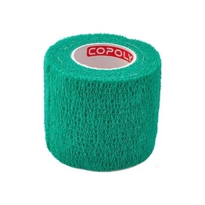 CoPoly Obinadlo elast. 5 cm x 4,6 m zelená