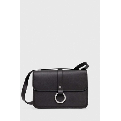 Sisley Кожена чанта Sisley в черно (6HEDWY03V)
