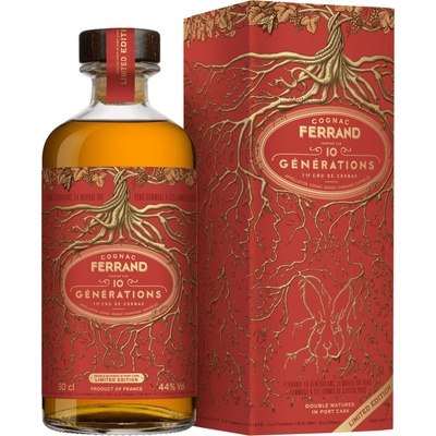 Pierre Ferrand 10 Générations Port Cask Finish 44% 0,5 l (kartón)