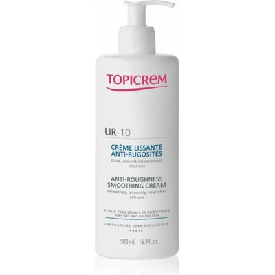 Topicrem UR 10 Anti-Roughness Smoothing Cream Кремове за тяло 500ml