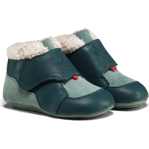 Affenzahn Детски обувки barefoot Affenzahn Kid's Krabbelschuh Leder Growy Barefoot shoes - Bunny / Petrol - размер 22/23 (EU) (702-4541-0113)