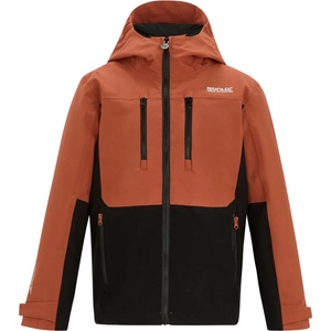 Regatta Детско водоустойчиво яке Regatta Kid's Junior Highton Jacket Waterproof jacket - Brick / Black - размер 10-11 Years (703-7787-0117)