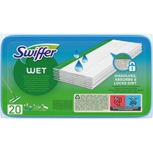 Swiffer Wet Citrus Fresh náhradní vlhčené ubrousky na podlahu 20 ks