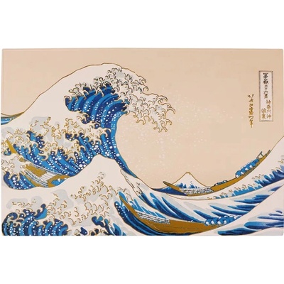 Moriarty Art Project Hliníková cedule Velká vlna, Hokusai