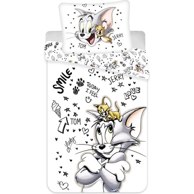 Jerry Fabrics obliečky Tom a Jerry TJ034 140x200 70x90