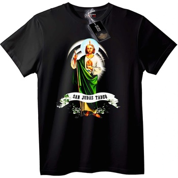 NOONEBRAND Тениска San Judas Tadeo - S, White