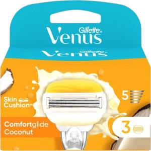 Gillette VENUS PRO ComfortGlide Coconut, резервни ножчета за бръснене, 3 бр